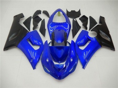 Carénages ZX6R 05-06 - Bleu