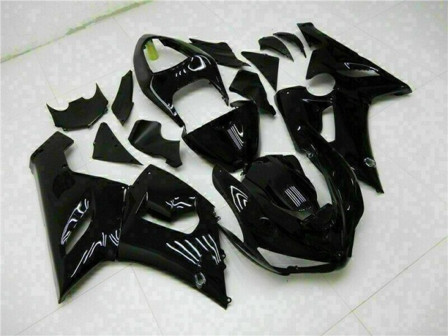 Carénages ZX6R 05-06 - Noir Brillant Carénages ZX6R 05-06 - Noir Brillant