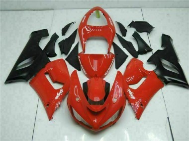 Carénages ZX6R 05-06 - Rouge