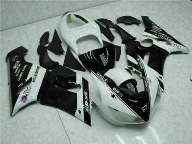 Carénages ZX6R 05-06 - Rouge Noir