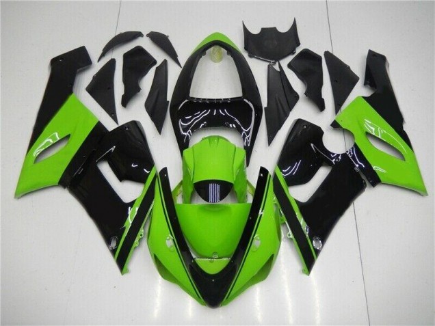 Carénages ZX6R 05-06 - Vert Noir Carénages ZX6R 05-06 - Vert Noir