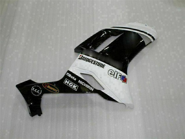 Carénages ZX6R 07-08 - Noir Blanc Carénages ZX6R 07-08 - Noir Blanc