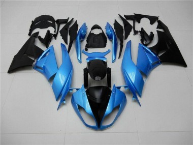 Carénages ZX6R 09-12 - Bleu Noir