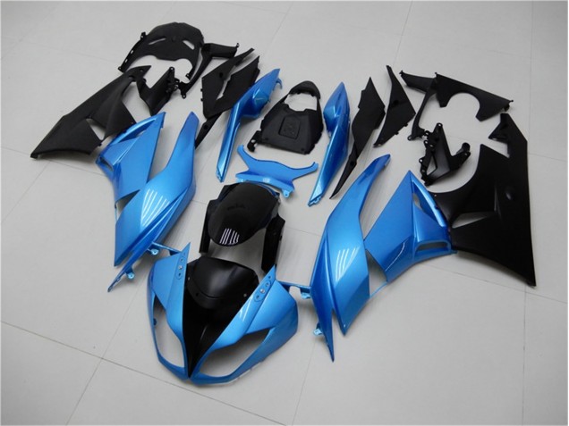 Carénages ZX6R 09-12 - Bleu Noir Carénages ZX6R 09-12 - Bleu Noir