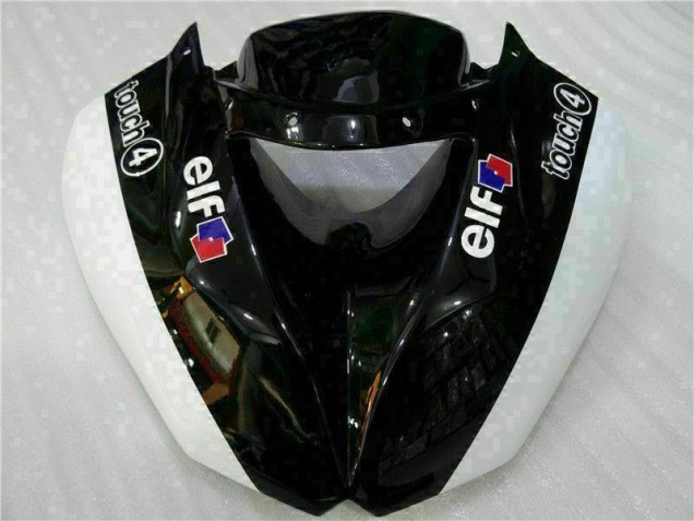 Carénages ZX6R 09-12 - Noir Blanc 3M Touch4 Carénages ZX6R 09-12 - Noir Blanc 3M Touch4