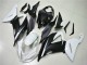 Carénages ZX6R 13-18 - Blanc Noir Carénages ZX6R 13-18 - Blanc Noir