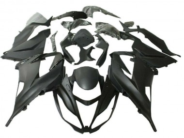 Carénages ZX6R 13-18 - Noir Mat