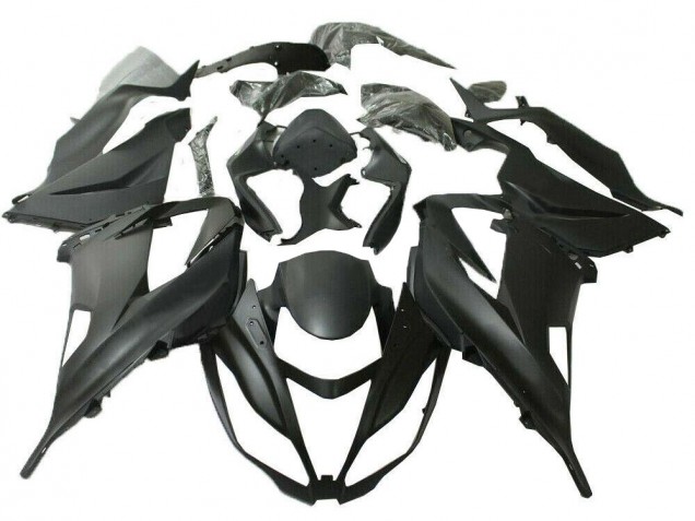Carénages ZX6R 13-18 - Noir Mat