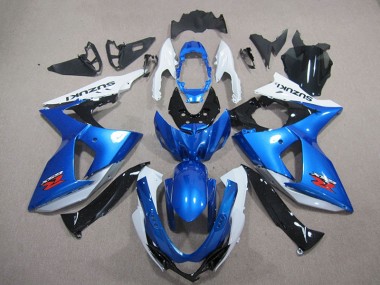 Carénages de Rechange GSXR 1000 K9 09-16 - Bleu Blanc
