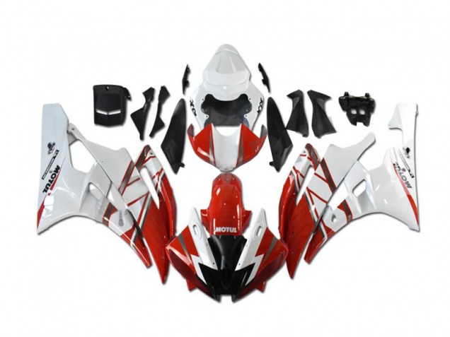 Carénages de Rechange R6 06-07 - Rouge Blanc Carénages de Rechange R6 06-07 - Rouge Blanc