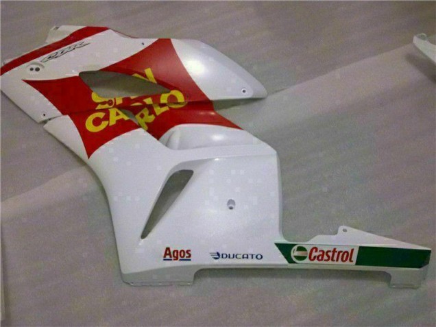 Carrosserie CBR 1000 RR 04-05 - Blanc Rouge Carrosserie CBR 1000 RR 04-05 - Blanc Rouge