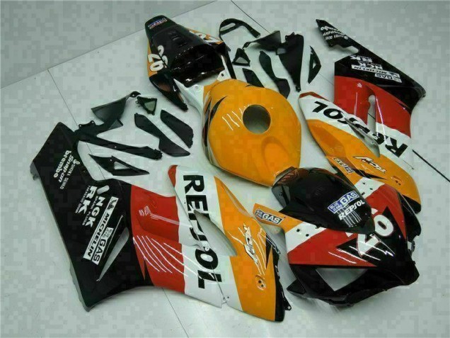 Carrosserie CBR 1000 RR 04-05 - Orange Noir Repsol