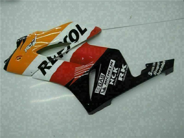 Carrosserie CBR 1000 RR 04-05 - Orange Noir Repsol