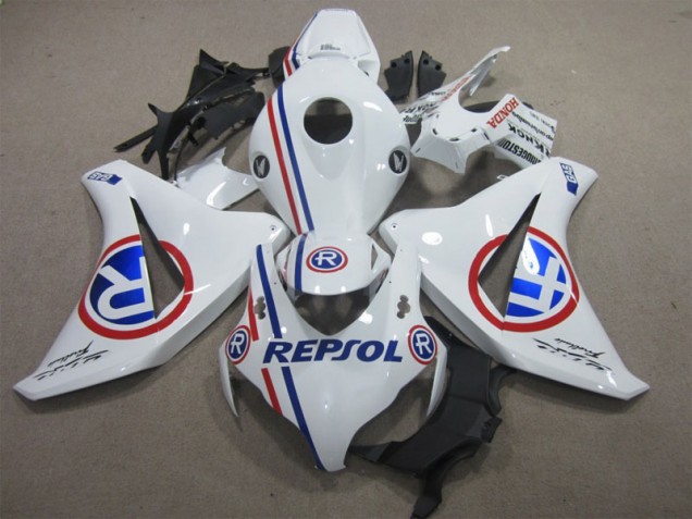 Carrosserie CBR 1000 RR 08-11 - Blanc Bleu Repsol Carrosserie CBR 1000 RR 08-11 - Blanc Bleu Repsol
