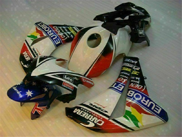 Carrosserie CBR 1000 RR 08-11 - Blanc Bleu Carrosserie CBR 1000 RR 08-11 - Blanc Bleu