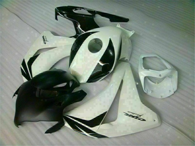 Carrosserie CBR 1000 RR 08-11 - Blanc Noir Carrosserie CBR 1000 RR 08-11 - Blanc Noir