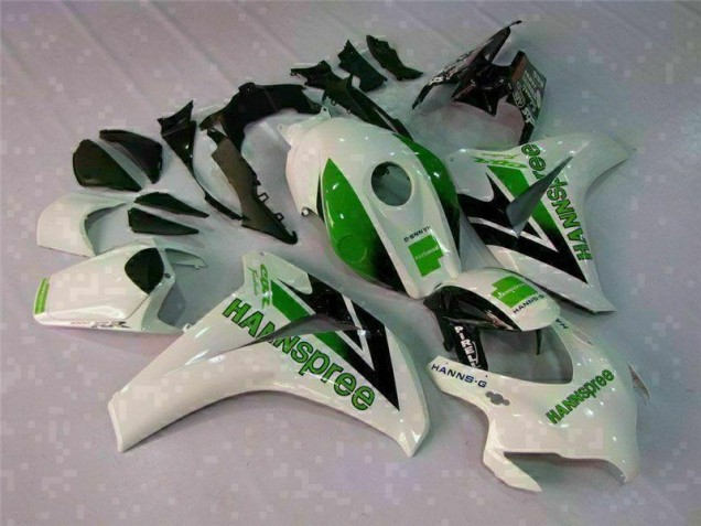 Carrosserie CBR 1000 RR 08-11 - Vert Blanc Carrosserie CBR 1000 RR 08-11 - Vert Blanc