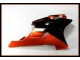 Carrosserie CBR 600 F4i 01-03 - Orange Noir Carrosserie CBR 600 F4i 01-03 - Orange Noir