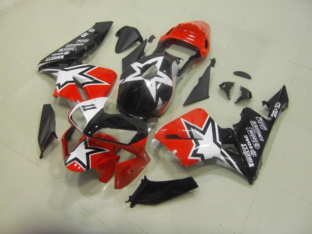 Carrosserie CBR 600 RR 03-04 - Noir Rouge