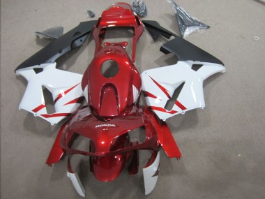 Carrosserie CBR 600 RR 03-04 - Rouge Blanc