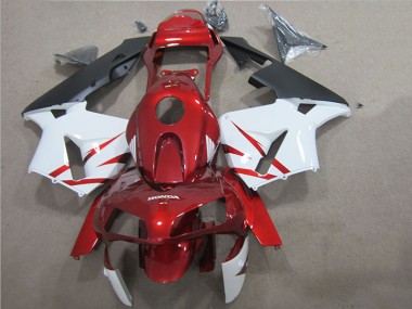 Carrosserie CBR 600 RR 05-06 - Rouge Blanc