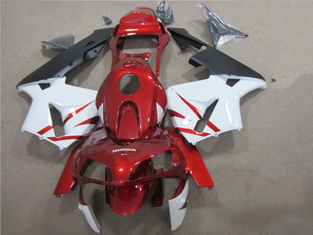 Carrosserie CBR 600 RR 05-06 - Rouge Blanc Carrosserie CBR 600 RR 05-06 - Rouge Blanc