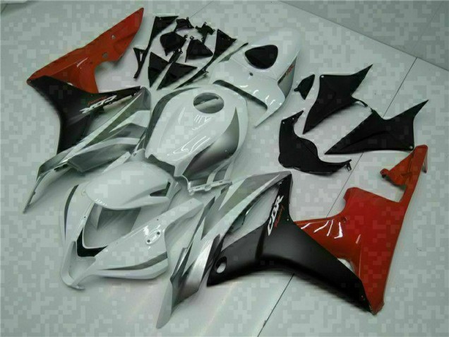 Carrosserie CBR 600 RR 07-08 - Blanc Noir Rouge