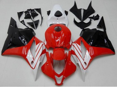 Carrosserie CBR 600 RR 09-12 - Rouge Blanc Noir
