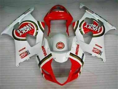 Carrosserie GSXR 1000 K3 03-04 - Rouge Blanc
