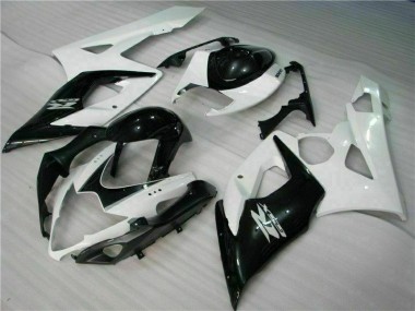 Carrosserie GSXR 1000 K5 05-06 - Blanc Noir