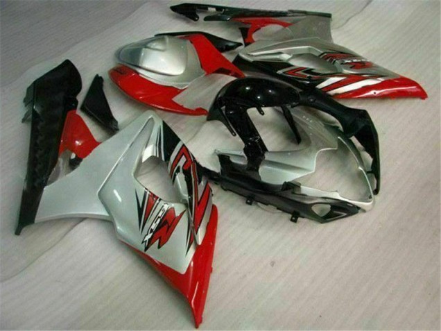Carrosserie GSXR 1000 K5 05-06 - Rouge Blanc Carrosserie GSXR 1000 K5 05-06 - Rouge Blanc