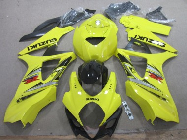 Carrosserie GSXR 1000 K7 07-08 - Jaune Noir