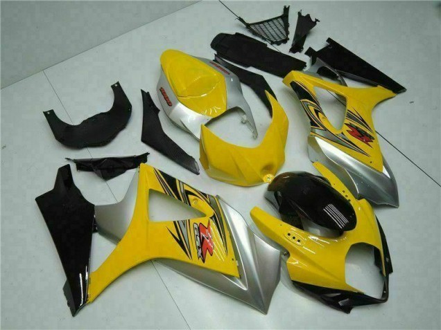 Carrosserie GSXR 1000 K7 07-08 - Jaune Carrosserie GSXR 1000 K7 07-08 - Jaune