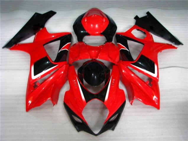 Carrosserie GSXR 1000 K7 07-08 - Rouge Noir Carrosserie GSXR 1000 K7 07-08 - Rouge Noir