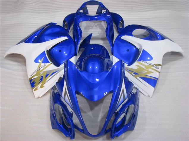 Carrosserie GSXR 1300 Hayabusa 08-19 - Bleu Blanc Carrosserie GSXR 1300 Hayabusa 08-19 - Bleu Blanc