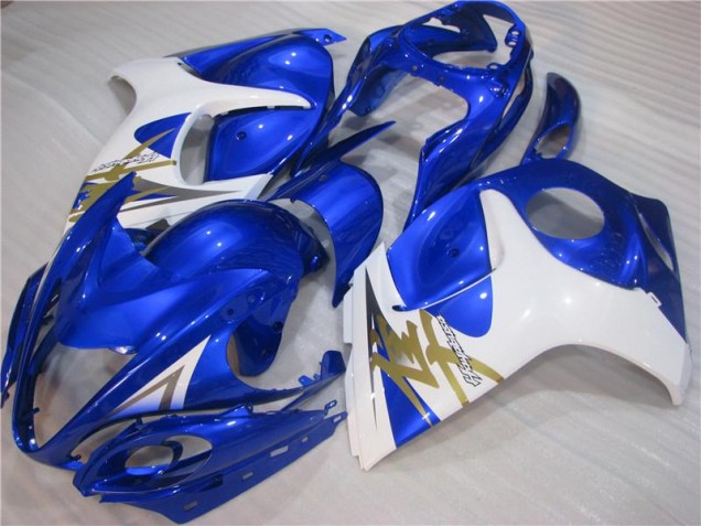 Carrosserie GSXR 1300 Hayabusa 08-19 - Bleu Blanc Carrosserie GSXR 1300 Hayabusa 08-19 - Bleu Blanc