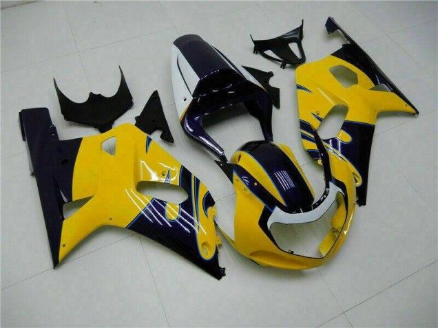 Carrosserie GSXR 600 / 750 K1 K2 K3 01-03 - Jaune Carrosserie GSXR 600 / 750 K1 K2 K3 01-03 - Jaune