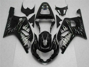 Carrosserie GSXR 600 / 750 K1 K2 K3 01-03 - Noir