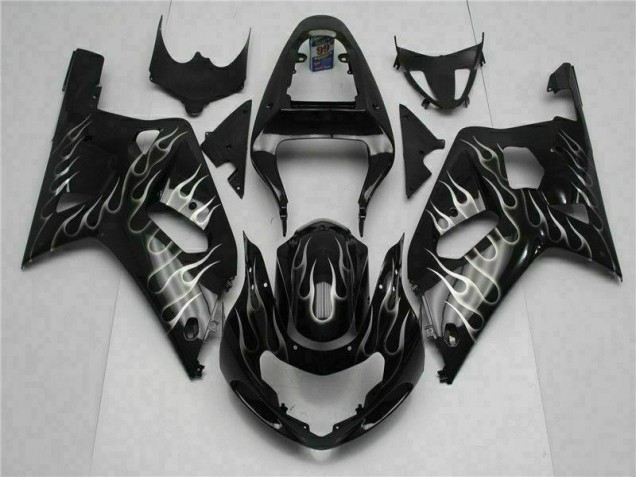 Carrosserie GSXR 600 / 750 K1 K2 K3 01-03 - Noir