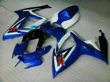 Carrosserie GSXR 600 / 750 K6 06-07 - Bleu Blanc