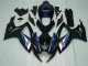 Carrosserie GSXR 600 / 750 K6 06-07 - Noir Bleu