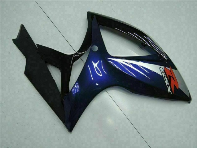 Carrosserie GSXR 600 / 750 K6 06-07 - Noir Bleu