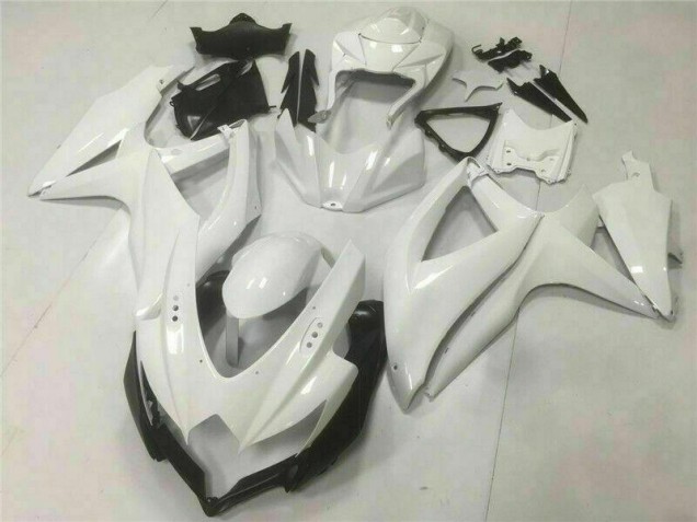 Carrosserie GSXR 600 / 750 K8 08-10 - Blanc