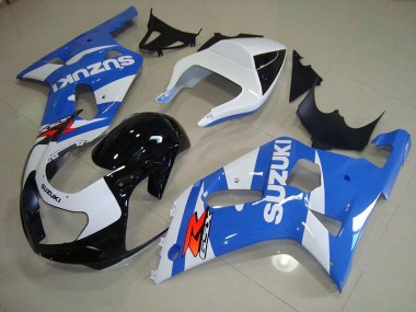Carrosserie GSXR 750 K1 K2 K3 01-03 - Bleu Blanc