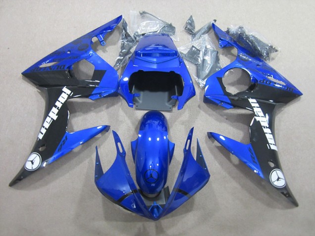 Carrosserie R6 03-05 - Bleu Noir