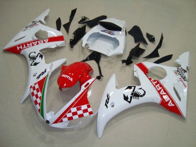 Carrosserie R6 03-05 - Rouge Blanc Carrosserie R6 03-05 - Rouge Blanc