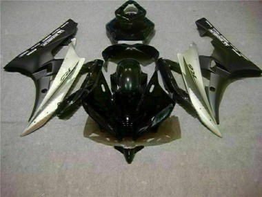 Carrosserie R6 06-07 - Argent Noir