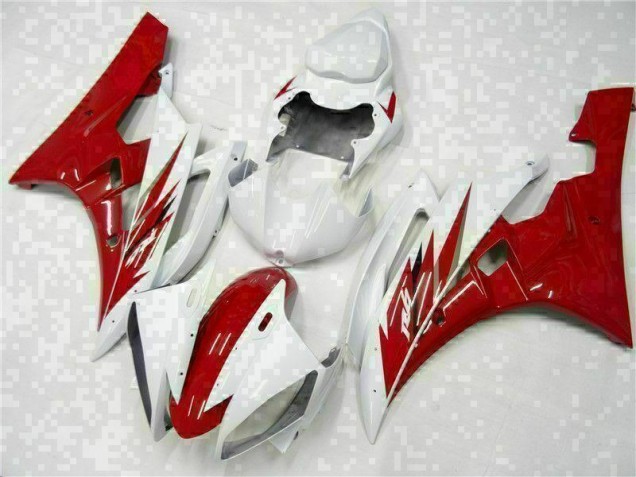 Carrosserie R6 06-07 - Rouge Blanc Carrosserie R6 06-07 - Rouge Blanc
