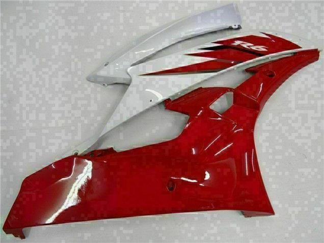 Carrosserie R6 06-07 - Rouge Blanc Carrosserie R6 06-07 - Rouge Blanc