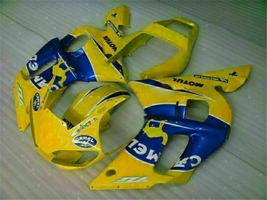 Carrosserie R6 98-02 - Jaune Bleu